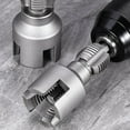 thumbnail image 6 of End Water Pipe Thread Opener Tool for Internal and External Plumbing Fittings with Integrated 1/2 Inch 3/4 Inch Sizes, 6 of 7