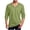 Green, variant on Aofany Big and Tall T Shirts for Men Solid Color Long Sleeve Tee Tops Fashion Casual V-Neck Loose Fit Shirts M-5XL