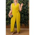thumbnail image 3 of Nmmued Linen Sets for Women 2 Piece, Pants Sets Women 2 Piece Outfits, Matching Sets Women Clothing, Gauze Sets for Women 2 Piece, Linen Pants Set, Yellow XS, 3 of 4