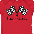 thumbnail image 4 of Inktastic I Love Racing Boys or Girls Baby Bodysuit, 4 of 5