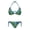 Butterfly Print, variant on Ladies Lemon Print Blue Two Piece Bikini Swimsuit Set Halter String Tie Bathing Suit Premium Stitching Removable Padded Swimwear