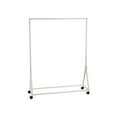thumbnail image 4 of Tripar Triangle Base Metal Garment Floor Rack - White, 4 of 5