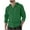 Green, variant on Mens Long Sleeve Shirts Drawstring Hooded Sweatshirt Casual Button Shirts