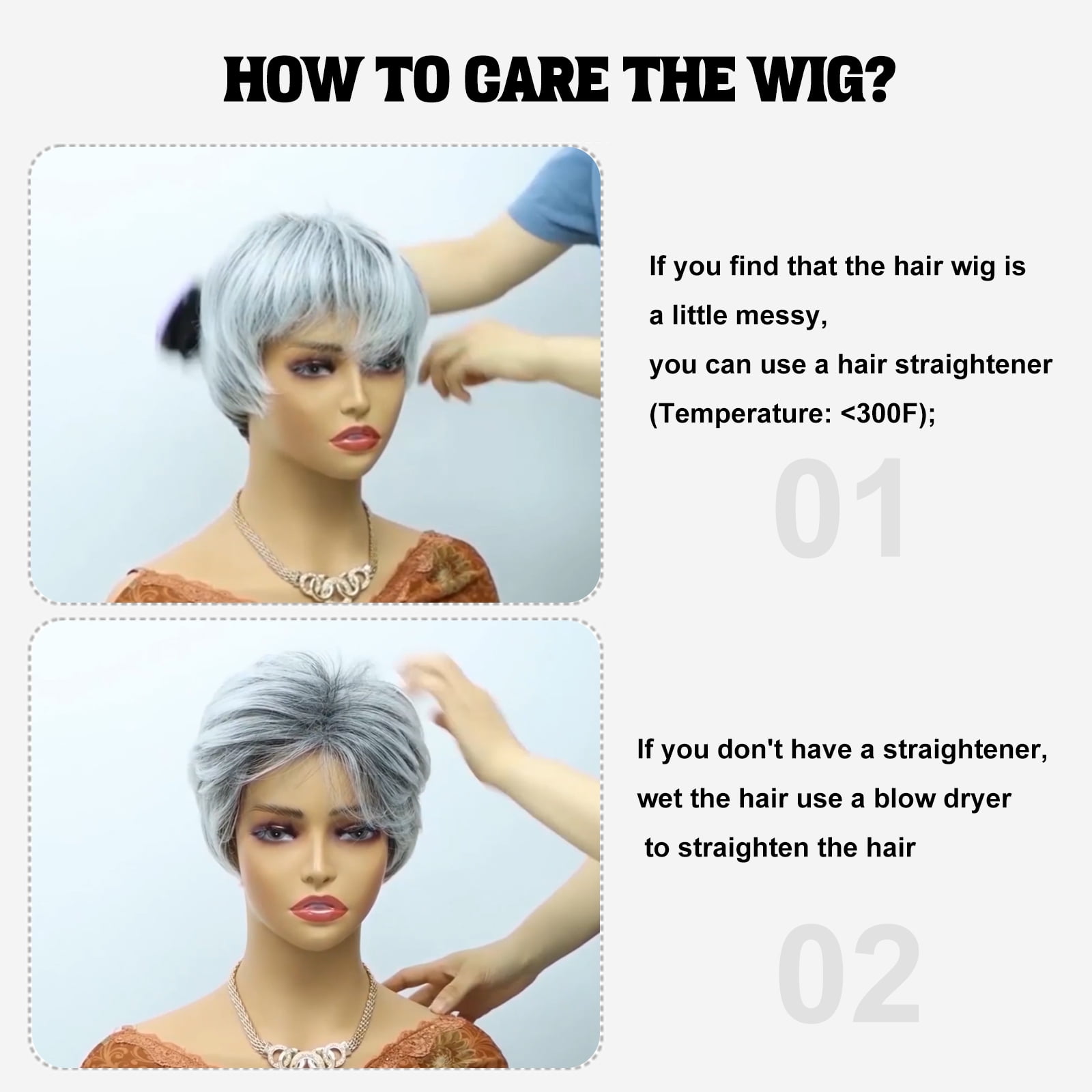 Women's Fashion Wig Synthetic Hair Long Wigs Wave Curly Wig