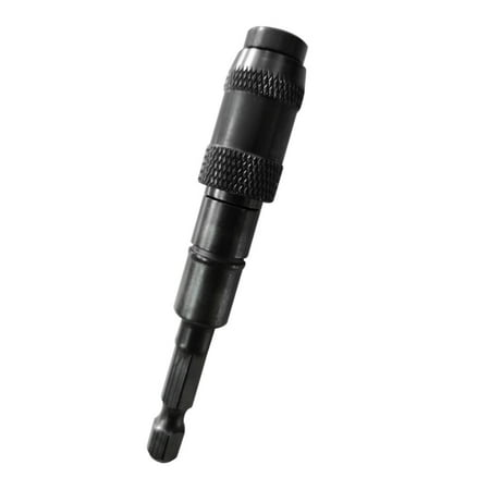 

Magnetic Screw Drill Tip Replacement Parts Professional Locking ing Electromagnetic Carbon Steel Home Quick Change Black