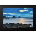 thumbnail image 2 of Burdick, Chuck 14x11 Black Modern Framed Museum Art Print Titled - Island at Sunrise, 2 of 5
