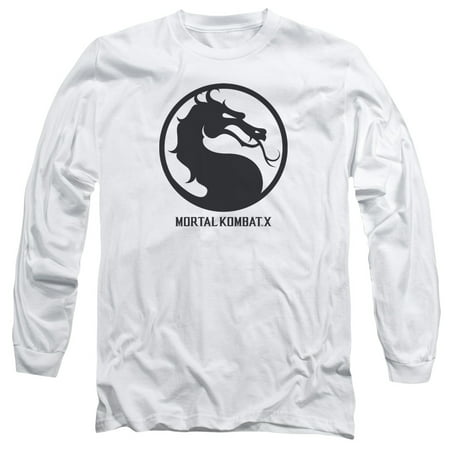 Mortal Kombat X Seal Mens Long Sleeve Shirt
