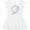 AA-White, variant on Inktastic Blue Balloon Girls Baby Dress
