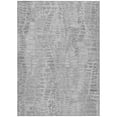 thumbnail image 2 of Addison Rugs Chantille Indoor/Outdoor Transitional Circles Gray Machine Washable Rectangle Rug, 9' x 12', 2 of 8