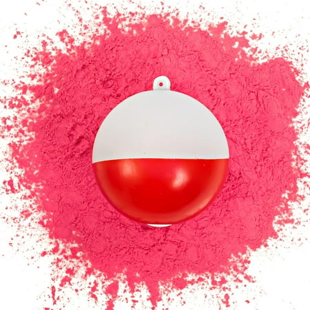 Gender Reveal Fishing Ball | Pink Powder | Exploding Powder Red and White Fishing Bobber Lure | Gender Reveal Party Ideas | Ultimate Party Supplies