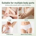 thumbnail image 5 of Age Vance Hair Removal Cream for Women, Body Hair Removal Cream Gentle Formula Painless Hair Removal for All Skin Type Legs, Underarms & Arms,3.52 oz, 5 of 9