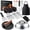 silver, variant on Griddle Accessories Kit, 15PCS Flat Top Grill Tools Set for Blackstone and Camp Chef, Enlarged Spatulas, Basting Cover, Stain Steel Grill Spatula Kit for Outdoor BBQ & Cooking