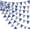 Blue Paisley, variant on 32Ft Goose Party Decorations Blue Gingham Plaid Silly Goose Themed Fabric Banner Triangle Pennant Flag Garland Streamers for Kids Boys Farm Animals First Birthday Baby Shower Duck Garden Supplies