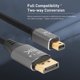 thumbnail image 3 of Kuymtek B0305 8K/60Hz Mini DP a DP Cable M/M DisplayPort 1.4 Cable adaptador (2m) Kuymtek Componentes de la computadora, 3 of 9
