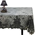thumbnail image 4 of 68”X53” Halloween Lace Decoration Tablecloth Table Runner Black Spider Cloth, 4 of 4