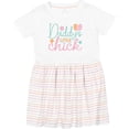 thumbnail image 3 of Inktastic Daddy's Little Chick Cute Easter Girls Toddler Dress, 3 of 5
