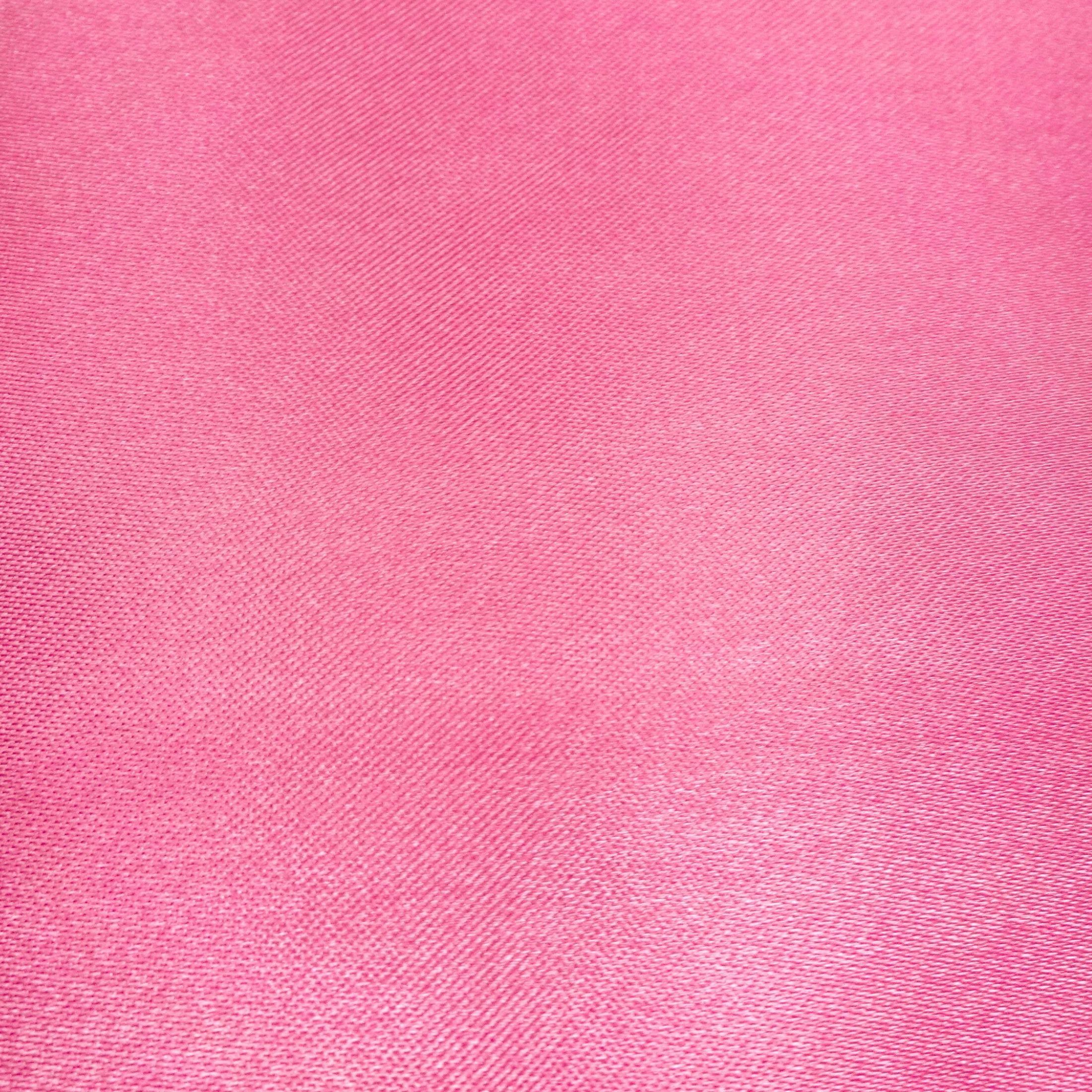 Shason Textile Special Occasion Costume Satin Fabric,Bright Pink