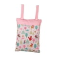 thumbnail image 3 of Bolsa para pañales de bebé, organizador de pañales, bolso de cosméticos, asas dobles lavables Rosa perfke Organizador, 3 of 9
