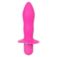 thumbnail image 3 of CalExotics Booty Call Booty Rocket Vibrating Silicone Anal Plug, Pink, 3 of 6