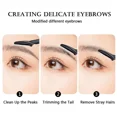 thumbnail image 4 of Eyebrow Trimmer Knives Makeup ToolsPortable Face Razor Hair Remover Cutter Brow Epilation Hair Removal Eye  Shaver Blades, 4 of 10
