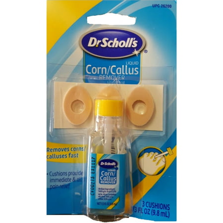 Dr. Scholl's Corn/Callus Remover Liquid 0.33 oz (Best Callus Remover Product)