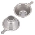 thumbnail image 1 of Metal Filter Funnel SLA DLP Photosensitive Resin Cleaner Easy Compact Design Silver 3D Printer Accessories, 1 of 8