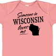 thumbnail image 4 of Inktastic Someone in Wisconsin Loves Me Boys or Girls Baby Bodysuit, 4 of 5