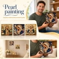 thumbnail image 6 of DIY Jesus Pearl Art Kit, 5D Special Shape Diamond Painting for Adults, Religious Wall Art Frame, Christian Mosaic Craft Kit, Christ Pearl Gem Painting Crafts (Nativity of Jesus), 6 of 8