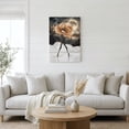 thumbnail image 2 of 1.5-Inch Thick Canvas Print Wall Art for Living Room, Bedroom, Office or Entryway – Decorative Wall Decor with Flower Headed Figure Moonlit Landscape -32x48x1.5 in, 2 of 9