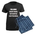 thumbnail image 5 of CafePress - I’M A Huge Fan Of Space Pajamas - Women's Short Sleeve Print T-Shirt and Pants Dark Cotton Pajama Set, 5 of 7