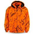 thumbnail image 2 of TrailCrest Adult Men’s Insulated & Waterproof Safety Tanker Jacket, 3X, Blaze Orange Camo, 2 of 10