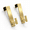 T Shape 2 Pack, Gold, variant on T-shaped Over Door Hooks - Fits Wooden & Metal Doors Less Than 1.77" Wide Hanger For Office Bedroom Heavy-duty Stainless Steel Doo