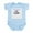 Sky Blue, variant on CafePress - TAKE AFTER DAD Infant Creeper - Baby Light Bodysuit, Size Newborn - 24 Months