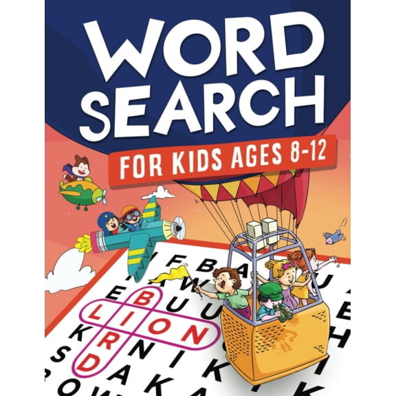 Pre-Owned Word Search for Kids Ages 8-12: Awesome Fun Word Search Puzzles With Answers in the End - Sight Words | Improve Spelling, Vocabulary, Reading Skills ... (Kids Ages 8, 9, 10, 11, 12 Activity Book)