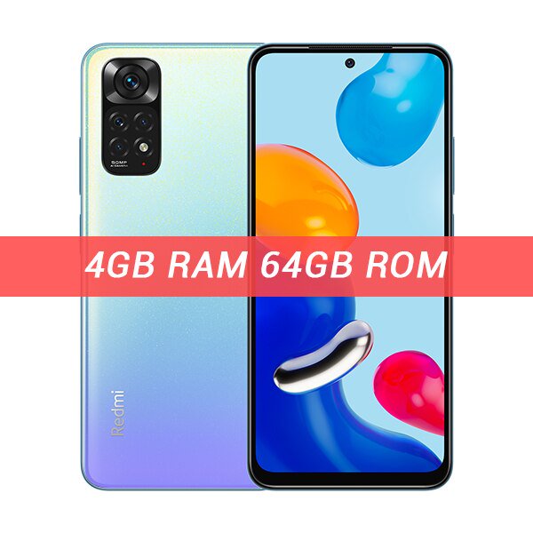 Versión global Xiaomi Redmi Note 11 4GB RAM 64GB ROM / 6GB RAM 128GB ROM Teléfono móvil Snapdragon 680 33W Pro Carga rápida Tan Jianjun unisex