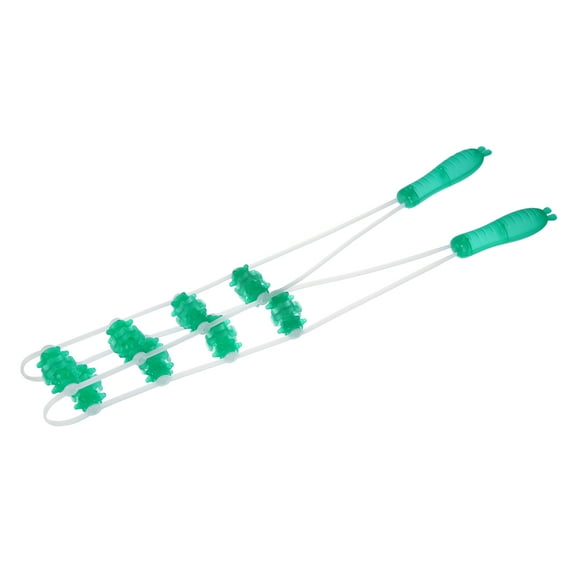 Vocoste Handheld Back Massager with Multiple Trigger Points for Neck Shoulder PP TPE Green