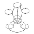 thumbnail image 5 of Expositor de bolas de cristal: Soporte de hierro para 7 esferas de escritorio - Base decorativa de cristal - Pedestal metálico para adornos, 5 of 5