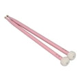 thumbnail image 1 of Drum Mallet Set, Maple Handle Drums Mallets Accessory Felt Head 2Pcs Durable  For Playing Pink, 1 of 8