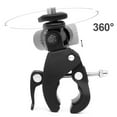 thumbnail image 4 of Soporte de abrazadera para trípode con tornillo Soporte para cámara deportiva Soporte para bicicleta Soporte con clip, 4 of 8