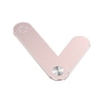 thumbnail image 3 of Cateissary Soporte para teléfono portátil de aleación de aluminio, soporte autoadhesivo desmontable, estante de almacenamiento para teléfono Teléfono y Comunicación Rosado, 3 of 6