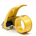 thumbnail image 2 of Heavy Duty Metal Handheld 2" Inch Tape Gun Dispenser - Sealing, with Cutter & Reverse Stopper (Tape Not Included) (1 Pack Yellow), 2 of 4