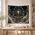 thumbnail image 5 of Fantastical Dominated by With Armillary Sphere Orrery Situated, Mystical Fantasy for Space Lovers, Galaxy Room Decor, Graduation Gift, Tapestry Wall Hanging for Bedroom and Dorm, 5 of 7
