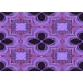 thumbnail image 1 of Ahgly Company Machine Washable Indoor Rectangle Transitional Bright Purple Area Rugs, 6' x 9', 1 of 7