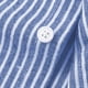 thumbnail image 5 of Blusa y camisa de manga larga con cuello vuelto para hombre, camisa informal de rayas con bolsillos de solapa y botones, blusa de poliéster de manga larga para hombre, 5 of 7