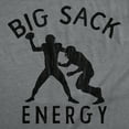 thumbnail image 2 of Mens Funny T Shirts Big Sack Energy Sarcastic Football Graphic Novelty Tee for Men Graphic Tees, 2 of 9