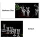 thumbnail image 2 of Round Shot Glasses, Lead Free Glass, Clear Shot Glass with Heavy Base, 2 of 3