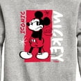 thumbnail image 3 of Disney - Mickey Iconic - Toddler & Youth Crewneck Fleece Sweatshirt, 3 of 5