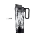 thumbnail image 3 of Botellas de coctelera eléctrica de 1000 ml Recargable 11W 1200mAh Taza de licuadora (Negro), 3 of 8