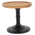 thumbnail image 5 of EXHUMKY Brown Wooden Cake Stand for Home Use, Perfect for Serving Appetizers, Desserts, and Party Treats, 5 of 7