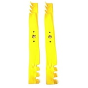 Lwory MTD Genuine Parts 490-110-013742-Inch Xtreme Blade Set, Yellow